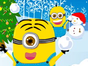 Minions Christmas Snowball Wars